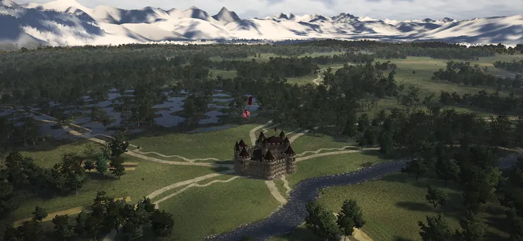 A castle at the crossroads